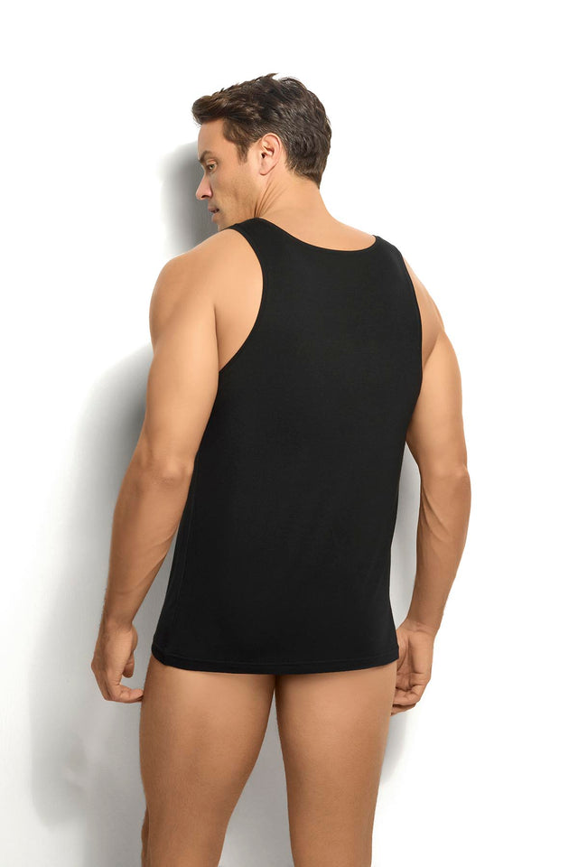 Men's Modal Tank Top Undershirt - 2-pack