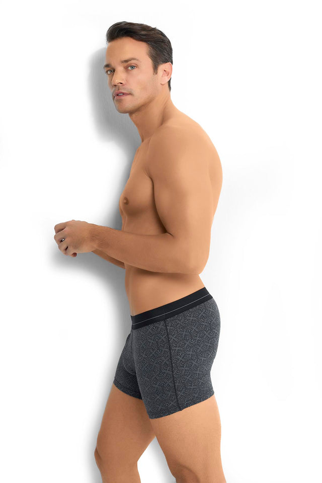 Men's Cotton Boxer Shorts -3-pack