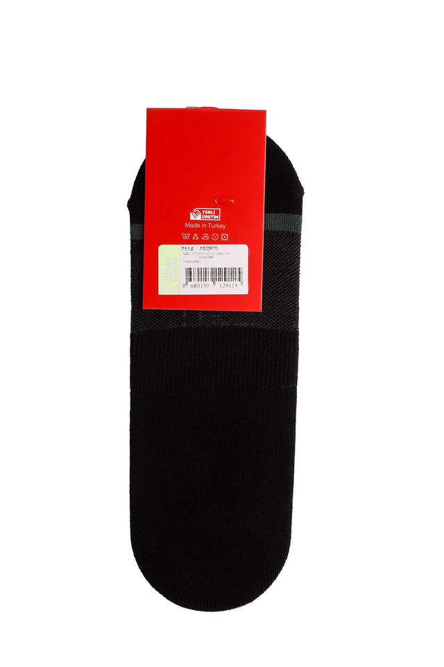 Men's No Show Cotton Socks - 3-pack