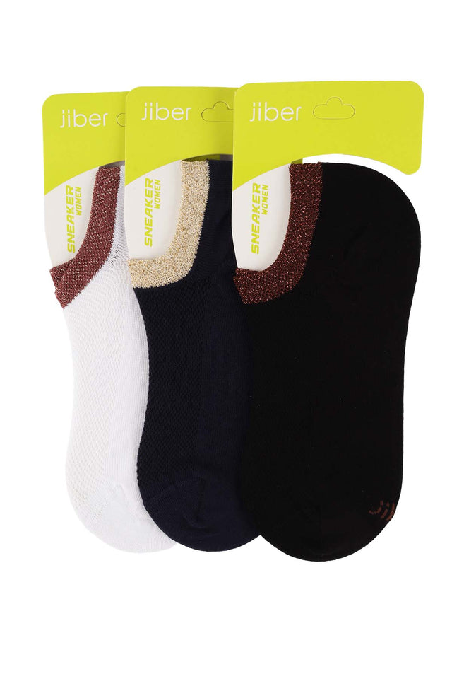 Women's No Show Socks - 3-pack